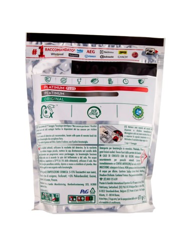 fairy platinum all in one detersivo per lavastoviglie - 45 capsule - lemon: tuttocasashop.it: pulizia e cura della casa