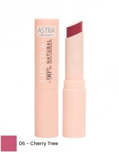astra pure beauty lipstick - rossetto cremoso semi mat - 06 cherry tree: tuttocasashop.it: igiene e cura della persona