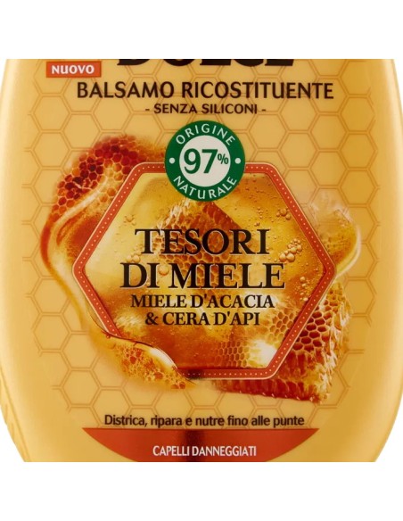ultra dolce balsamo 200ml - tesori di miele - per capelli danneggiati: tuttocasashop.it: igiene e cura della persona