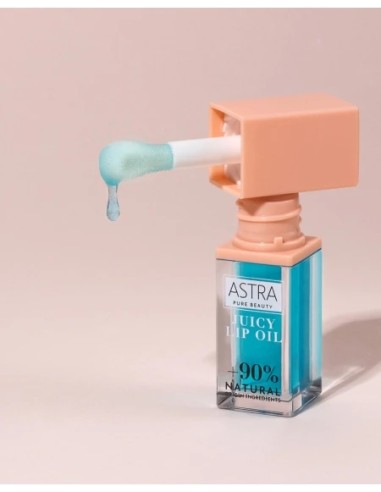 astra pure beauty juicy lip oil - olio labbra idratante - 03 forest mint: tuttocasashop.it: igiene e cura della persona