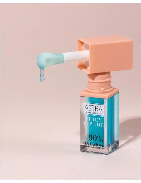 astra pure beauty juicy lip oil - olio labbra idratante - 03 forest mint: tuttocasashop.it: igiene e cura della persona