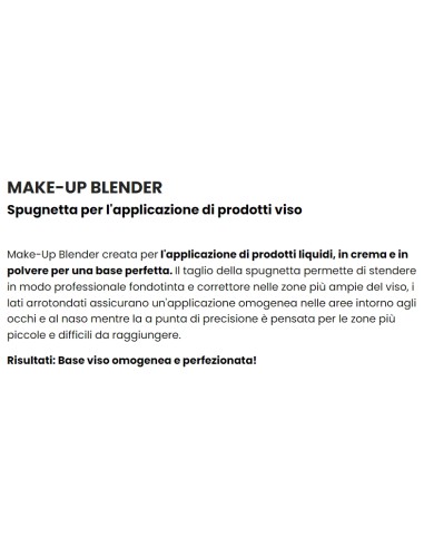 astra make-up blender - applicatore per trucco a goccia - black: tuttocasashop.it: igiene e cura della persona