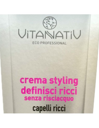 vitanativ professional crema styling definisci ricci 150ml senza risciacquo: tuttocasashop.it: igiene e cura della persona