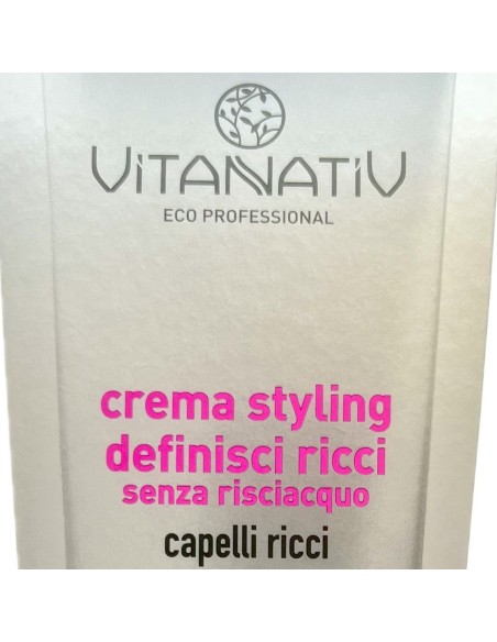 vitanativ professional crema styling definisci ricci 150ml senza risciacquo: tuttocasashop.it: igiene e cura della persona