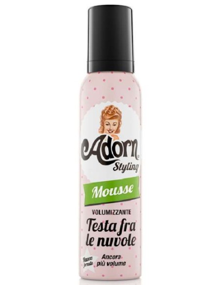 adorn mousse - 150ml - volumizzante - testa fra le nuvole: tuttocasashop.it: igiene e cura della persona