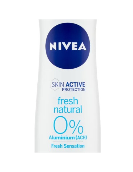 nivea deodorante spray - 150ml - fresh natural - 0% alluminium (ach): tuttocasashop.it: igiene e cura della persona
