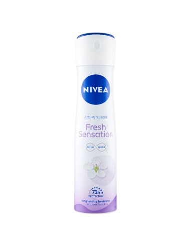nivea deodorante spray - 150ml - fresh sensation - 72h protezione: tuttocasashop.it: igiene e cura della persona