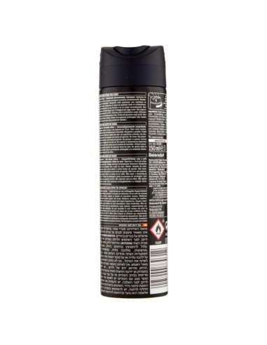 nivea deodorante spray - 150ml - for men - black & white invisible - 48h: tuttocasashop.it: igiene e cura della persona