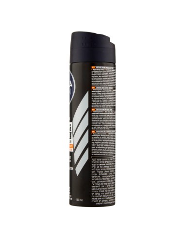 nivea deodorante spray - 150ml - for men - black & white invisible - 48h: tuttocasashop.it: igiene e cura della persona