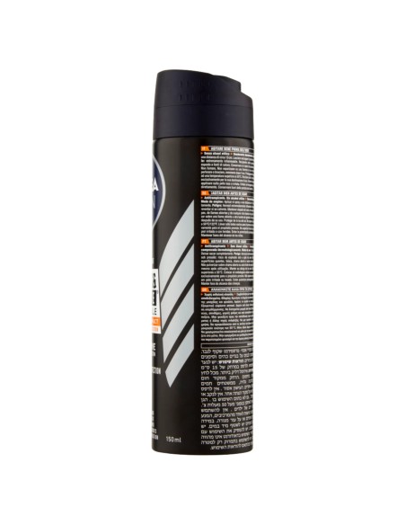 nivea deodorante spray - 150ml - for men - black & white invisible - 48h: tuttocasashop.it: igiene e cura della persona