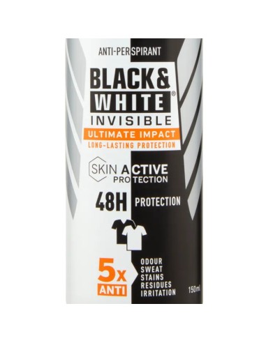 nivea deodorante spray - 150ml - for men - black & white invisible - 48h: tuttocasashop.it: igiene e cura della persona