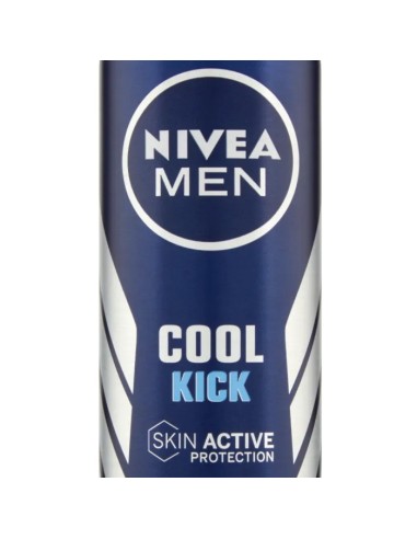 nivea deodorante spray - 150ml - for men - cool kick - 48h - quick dry: tuttocasashop.it: igiene e cura della persona