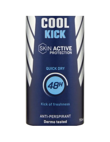 nivea deodorante spray - 150ml - for men - cool kick - 48h - quick dry: tuttocasashop.it: igiene e cura della persona