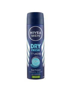 nivea deodorante spray - 150ml - for men - dry fresh - 72h dual protect: tuttocasashop.it: igiene e cura della persona