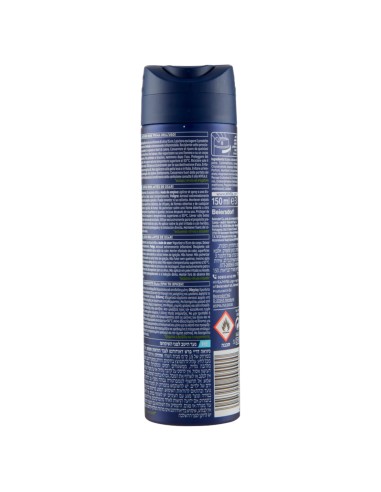 nivea deodorante spray - 150ml - for men - dry fresh - 72h dual protect: tuttocasashop.it: igiene e cura della persona
