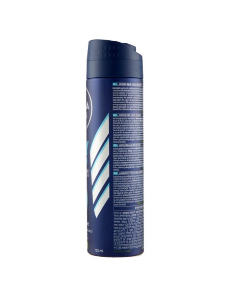 nivea deodorante spray - 150ml - for men - dry fresh - 72h dual protect: tuttocasashop.it: igiene e cura della persona