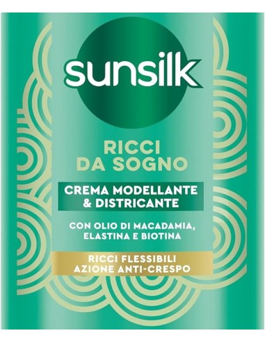 sunsilk crema per capelli 200ml - ricc da sogno - modellante e districante: tuttocasashop.it: igiene e cura della persona