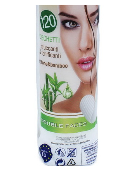 dermacotone dischetti levatrucco rotondi in cotone - 120 pezzi - natural: tuttocasashop.it: igiene e cura della persona