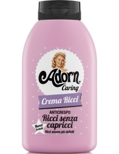 adorn vintage crema - 200ml - ricci senza capricci - anticrespo: tuttocasashop.it: igiene e cura della persona