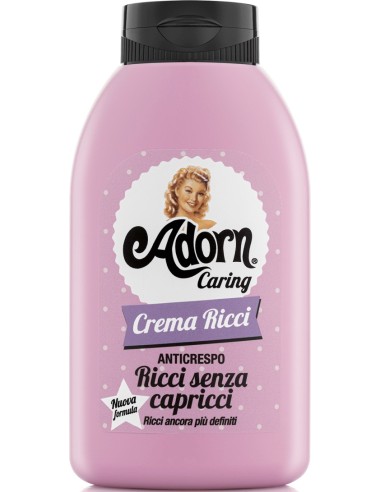 adorn vintage crema - 200ml - ricci senza capricci - anticrespo: tuttocasashop.it: igiene e cura della persona