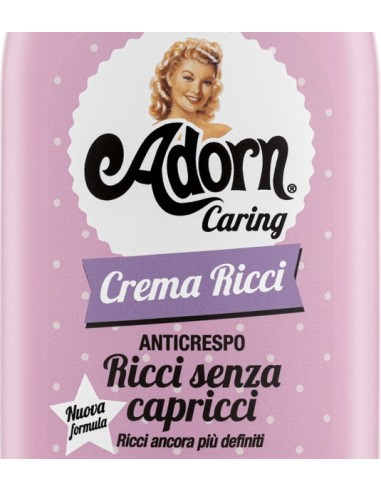 adorn vintage crema - 200ml - ricci senza capricci - anticrespo: tuttocasashop.it: igiene e cura della persona