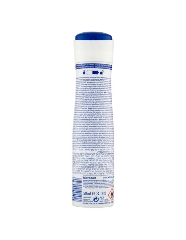 nivea deodorante spray - 150ml - dry fresh - 48h quick dry anti-bacterial: tuttocasashop.it: igiene e cura della persona