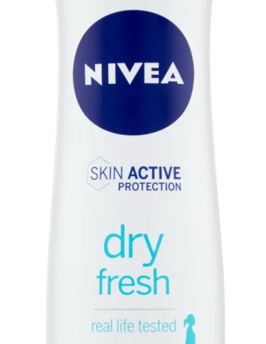 nivea deodorante spray - 150ml - dry fresh - 48h quick dry anti-bacterial: tuttocasashop.it: igiene e cura della persona