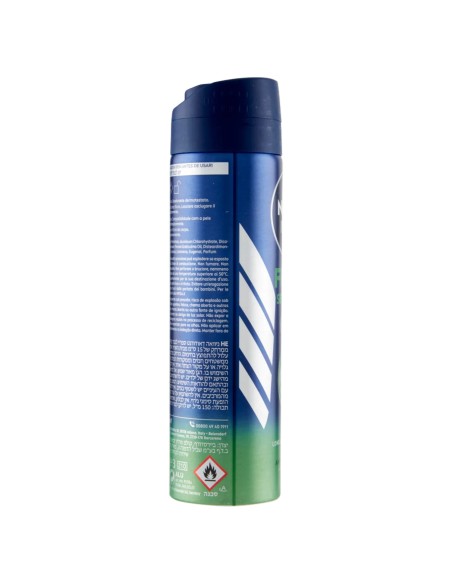 nivea deodorante spray 150ml - for men - fresh sensation - 72h protection: tuttocasashop.it: igiene e cura della persona
