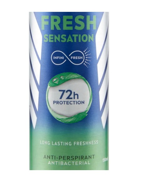 nivea deodorante spray 150ml - for men - fresh sensation - 72h protection: tuttocasashop.it: igiene e cura della persona
