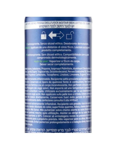 nivea deodorante spray 150ml - for men - fresh sensation - 72h protection: tuttocasashop.it: igiene e cura della persona
