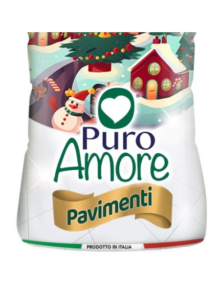 puro amore detergente per pavimenti - 1 litro - vischio e cannella: tuttocasashop.it: pulizia e cura della casa