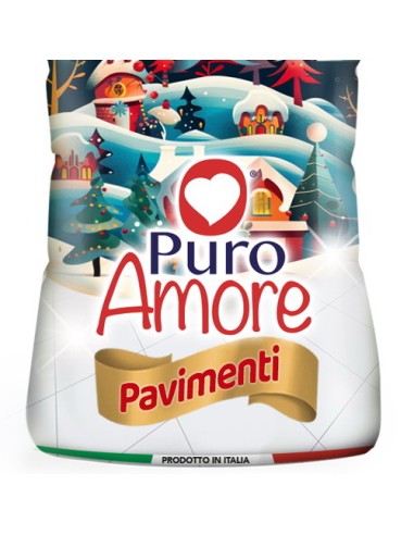 puro amore detergente per pavimenti - 1 litro - zenzero e frutti rossi: tuttocasashop.it: pulizia e cura della casa