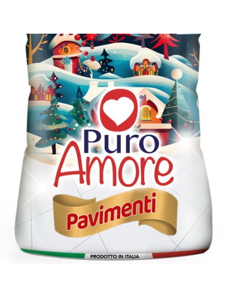 puro amore detergente per pavimenti - 1 litro - zenzero e frutti rossi: tuttocasashop.it: pulizia e cura della casa
