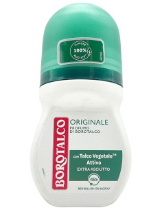 borotalco roberts deodorante roll-on - 50ml - originale - talco: tuttocasashop.it: igiene e cura della persona