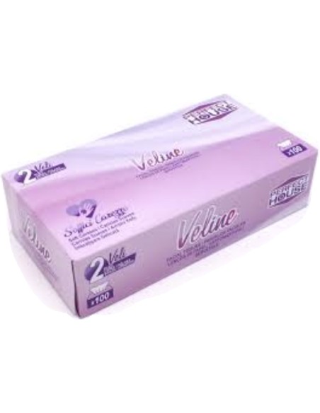 perfect house veline - 100 fazzoletti doppio velo in scatola dispenser: tuttocasashop.it: carta & monouso
