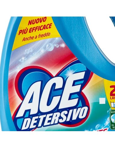 ace detersivo lavatrice liquido - 27 lavaggi - 1350ml - color: tuttocasashop.it: prodotti per bucato e tessuti