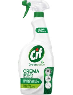 cif crema spray multiuso - 650ml - sporco ostinato - risciacquo facile: tuttocasashop.it: pulizia e cura della casa