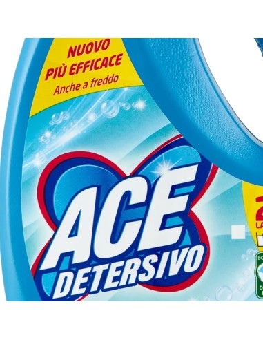 ace detersivo lavatrice liquido - 27 lavaggi - 1350ml - talco e muschio b.: tuttocasashop.it: prodotti per bucato e tessuti