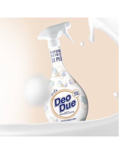 deo due profumatore bifase profumante neutralizzante - 450ml - bianco latte: tuttocasashop.it: pulizia e cura della casa