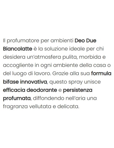 Deo Due Bianco Latte 450 ml