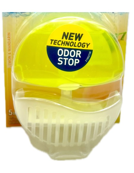 ambipur tavoletta deodorante e igienizzante wc - 55ml - lemon & mandarin: tuttocasashop.it: pulizia e cura della casa