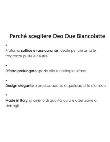 deo due profumatore bifase profumante neutralizzante - 450ml - bianco latte: tuttocasashop.it: pulizia e cura della casa