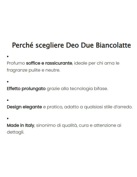 deo due profumatore bifase profumante neutralizzante - 450ml - bianco latte: tuttocasashop.it: pulizia e cura della casa