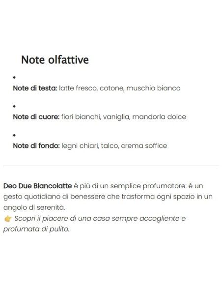 Deo Due Bianco Latte 450 ml