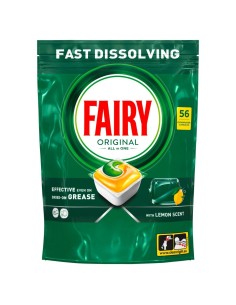 fairy classic detersivo per lavastoviglie - 56 capsule - original: tuttocasashop.it: pulizia e cura della casa