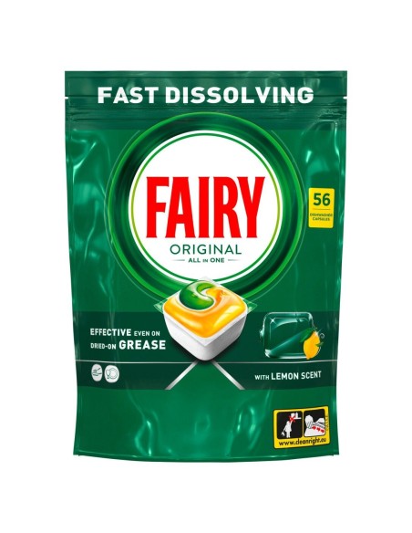 fairy classic detersivo per lavastoviglie - 56 capsule - original: tuttocasashop.it: pulizia e cura della casa