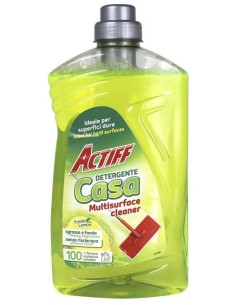 actiff detergente casa pavimenti e superfici dure - 1 litro - fresh lemon: tuttocasashop.it: pulizia e cura della casa