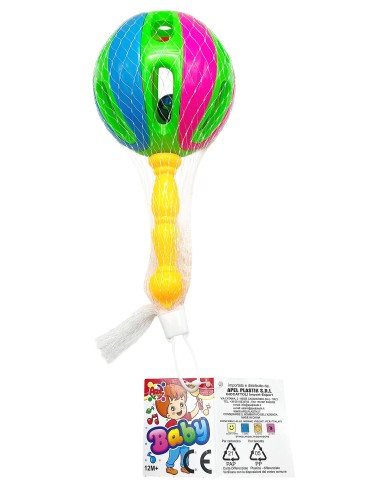 baby maracas giocattolo musicale - colori assortiti: tuttocasashop.it: altro - bazar