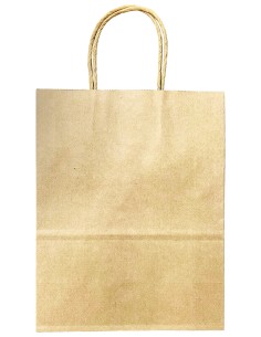 busta da regalo in carta - 27x21cm - media - marrone: tuttocasashop.it: altro - bazar
