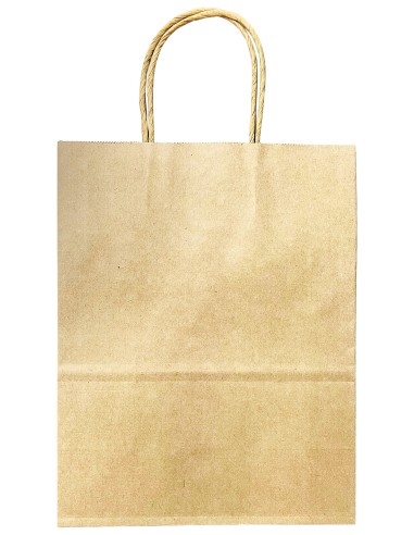 busta da regalo in carta - 27x21cm - media - marrone: tuttocasashop.it: altro - bazar